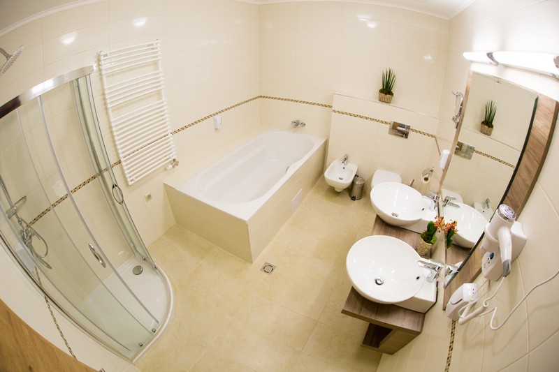 Deluxe Plus fürdőszoba Nádas Tó Park Hotel 