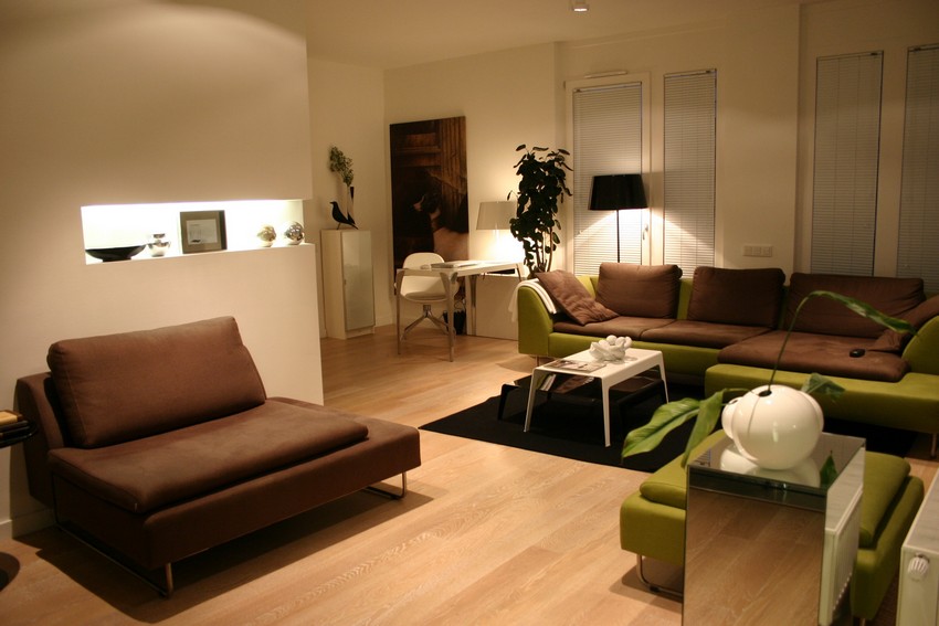 Marina parti lakás design bútorokkal Lókai Teréz
