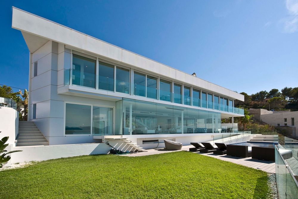 Modern villa Mallorca szigetén