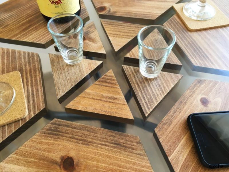 EPX Design - Egyedi műgyanta-fa asztalok öntött kivitel