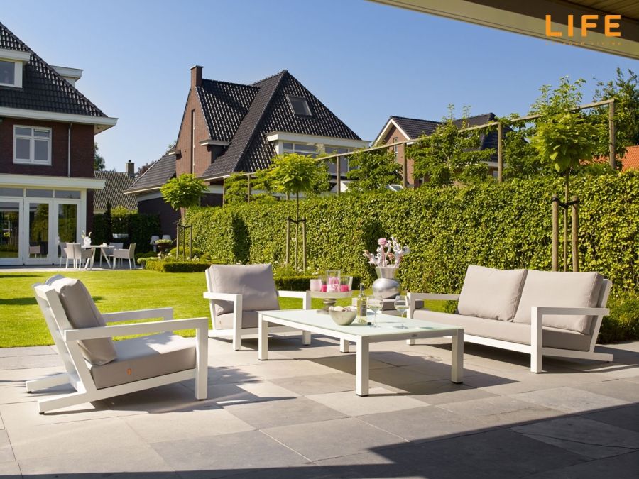 Luxus kerti bútorok párnákkal Rattan Áruház