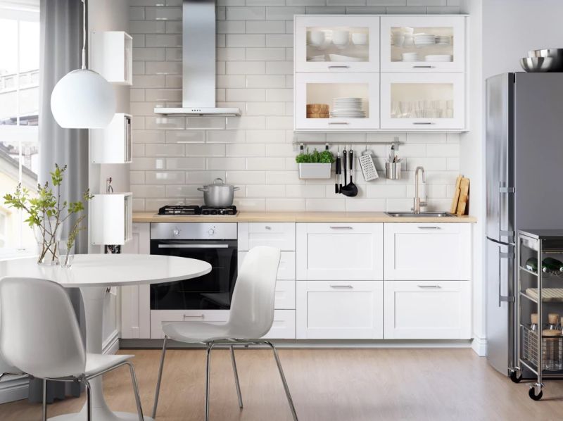 Modern-klasszikus konyhabútor design Ikea