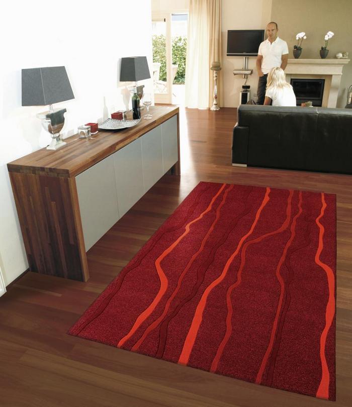 Arte Espina piros mintás szőnyeg