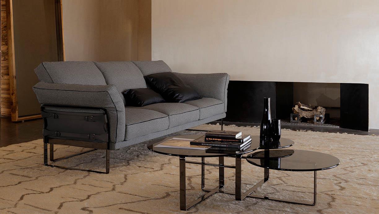 Kortárs design szövetes kanapé