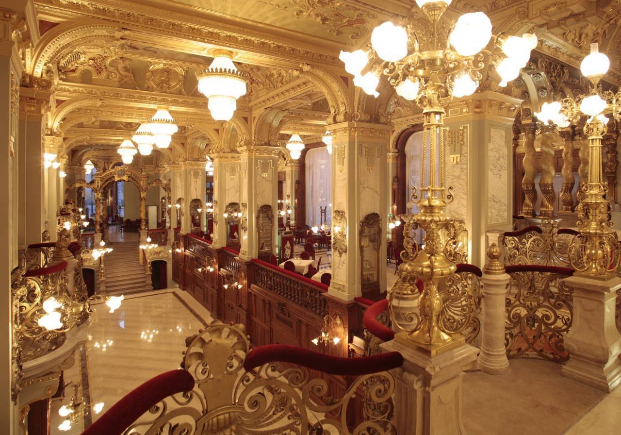 Boscolo Budapest Hotel barokk belső díszítés