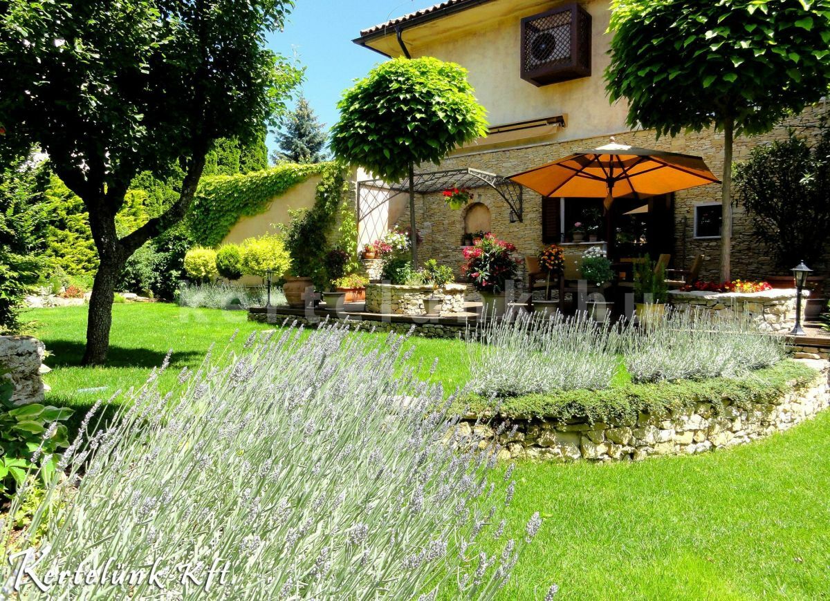 Mediterrán jellegű kert