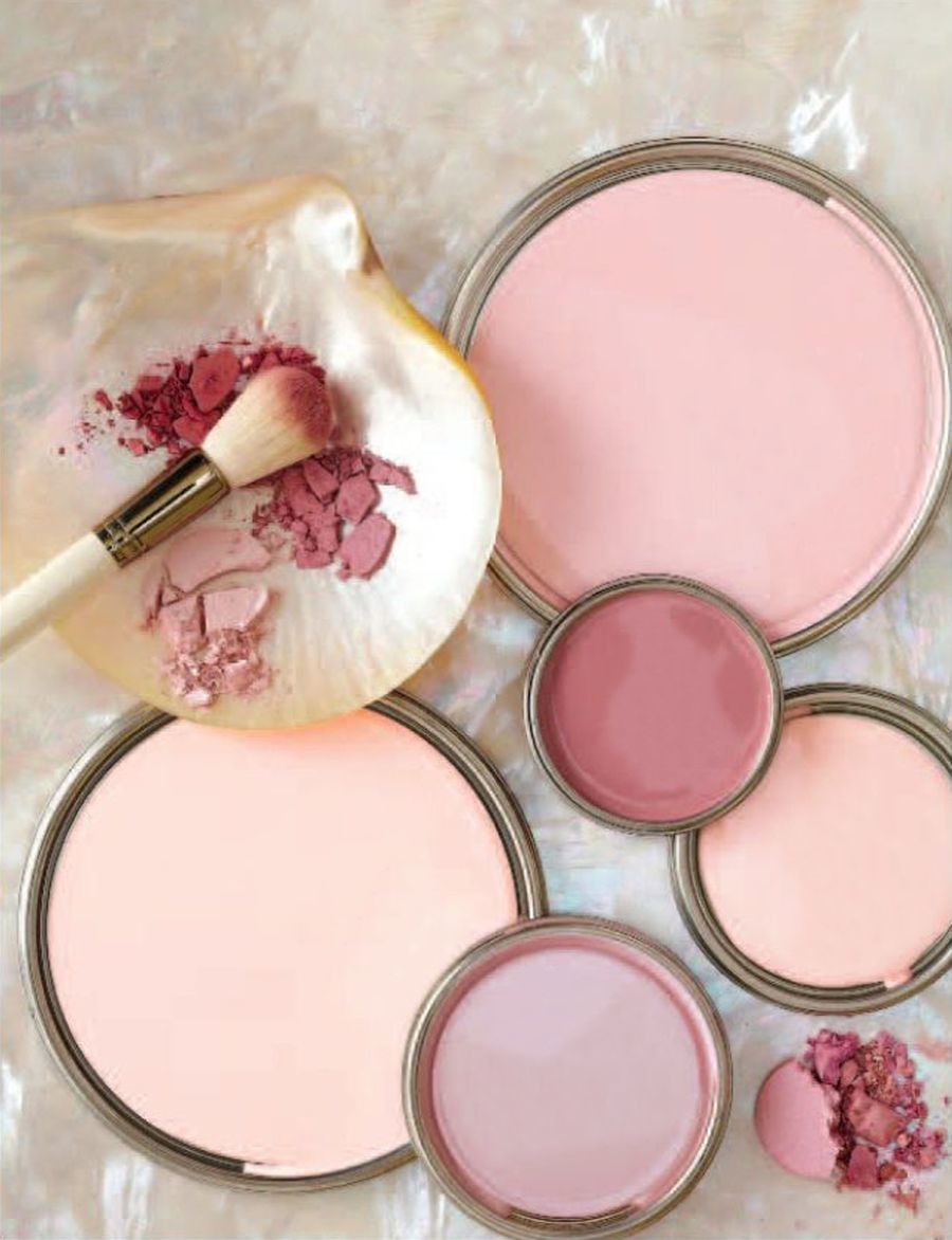 Rózsaszín falszín minták
