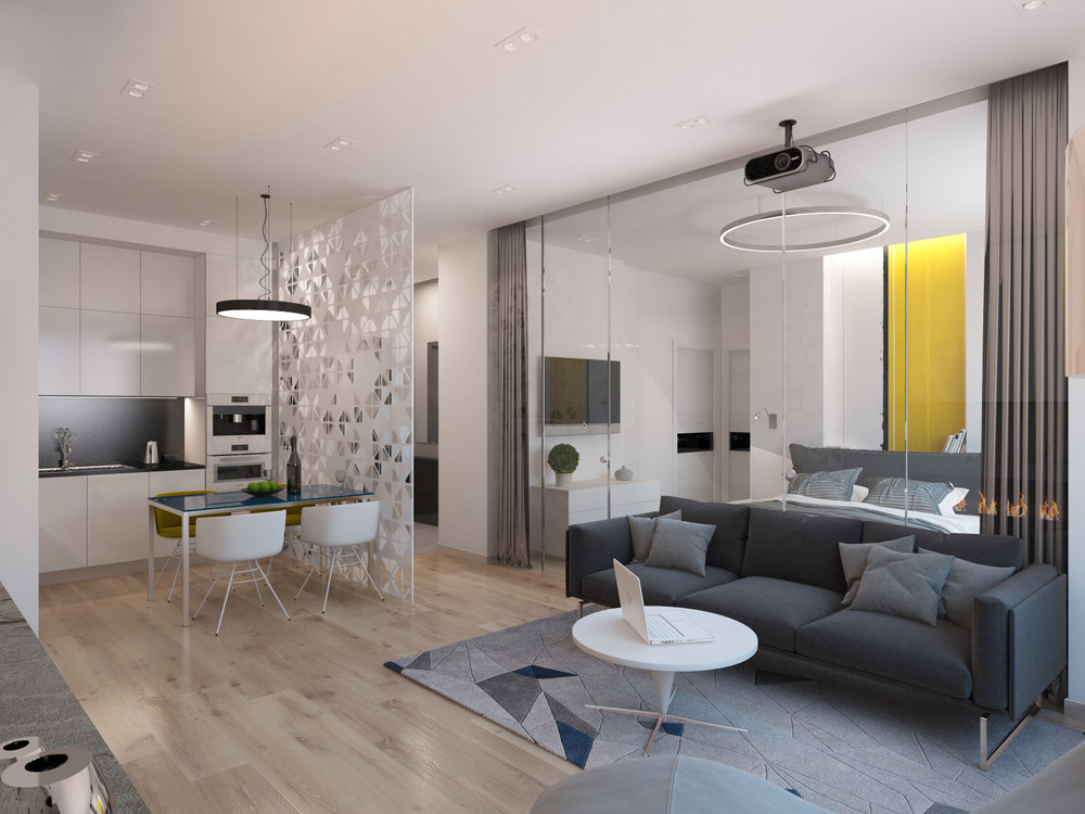50 m2-es modern kis lakás