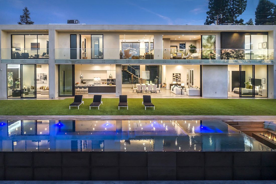Modern kaliforniai ház