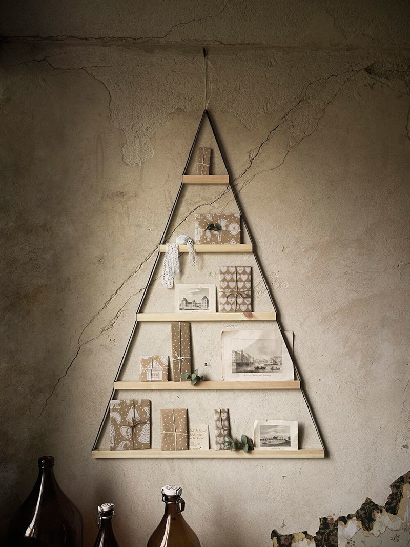 Ikea 2D fali karácsonyfa