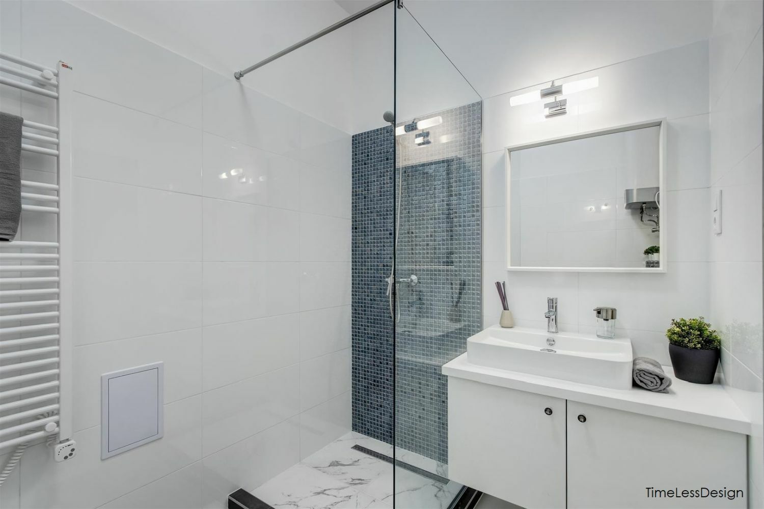 Stílusos fürdőszoba mint TimeLessDesign védjegy