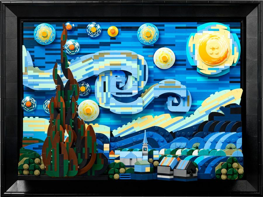Lego Ideas Vincent van Gogh festmény