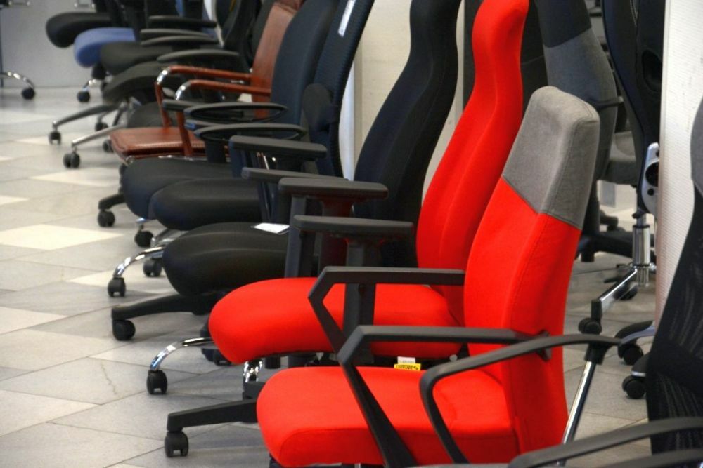 Piros irodai szék