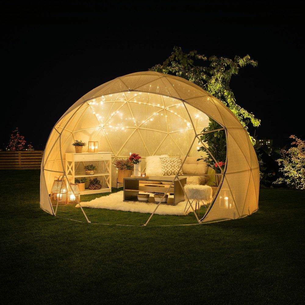 Lounge kerti pihenő ötlet