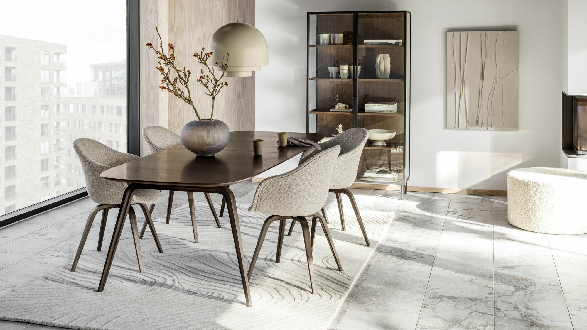 Étkezőasztal dán design