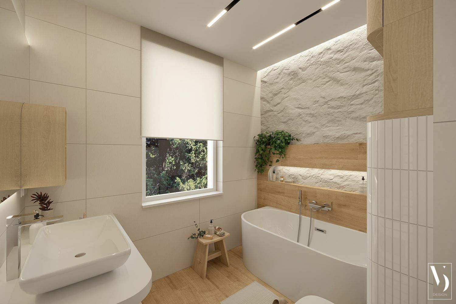 Stílusos és modern fürdőszoba