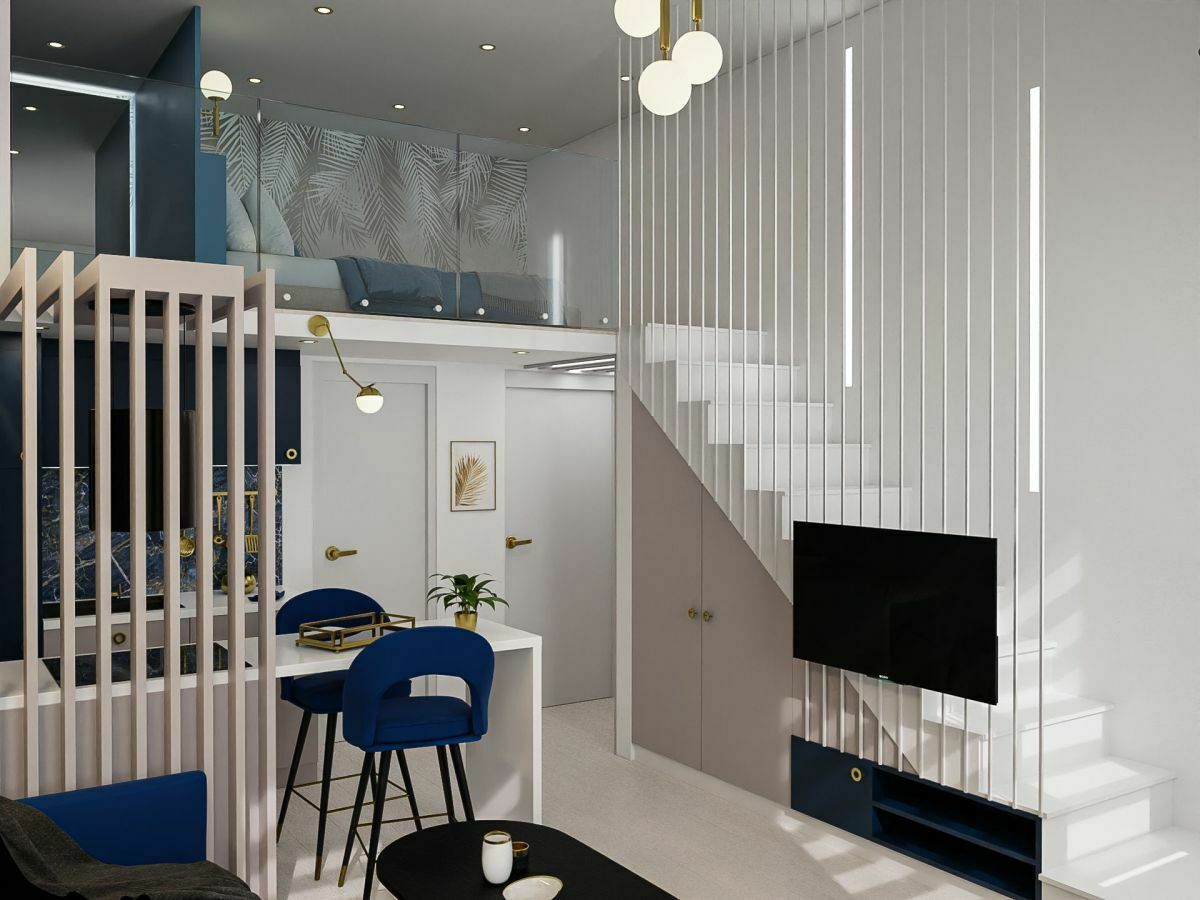 Kis lakás lakberendezés 50 m2 alatt