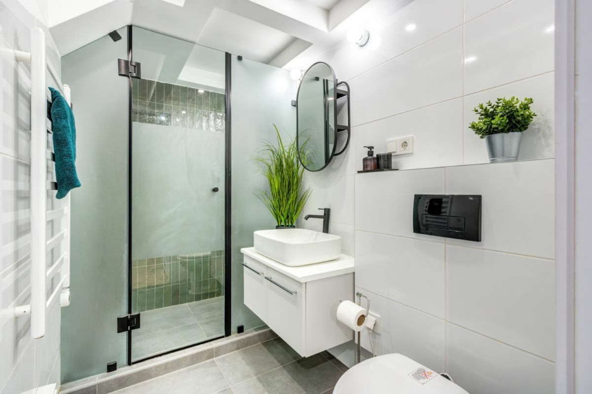 Modern és stílusos fürdőszoba