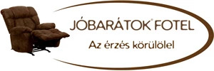 Jóbarátok fotel logo