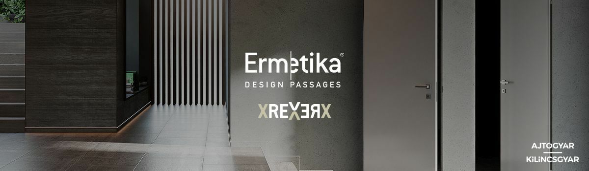 Ermetika xREVERx XL tapétaajtó