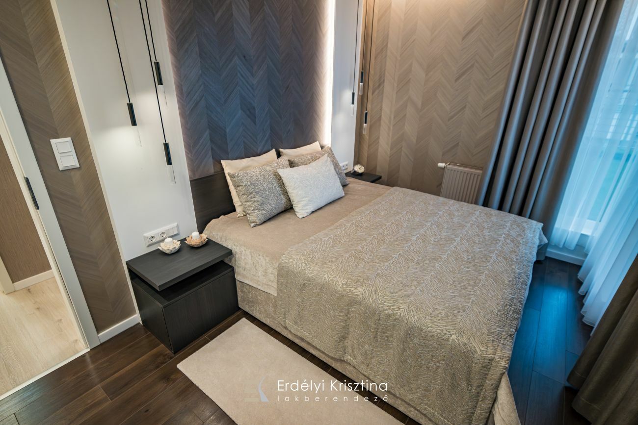 Ágytakaró, párnák a kortárs design jegyében