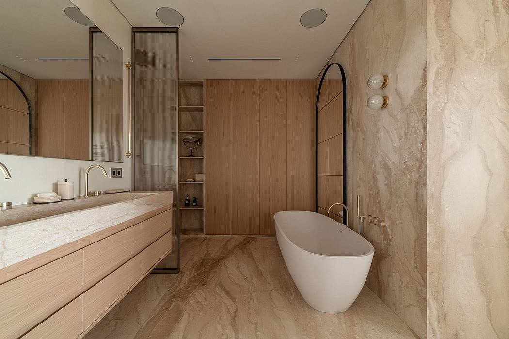 Kőmintás burkolat fürdőszoba