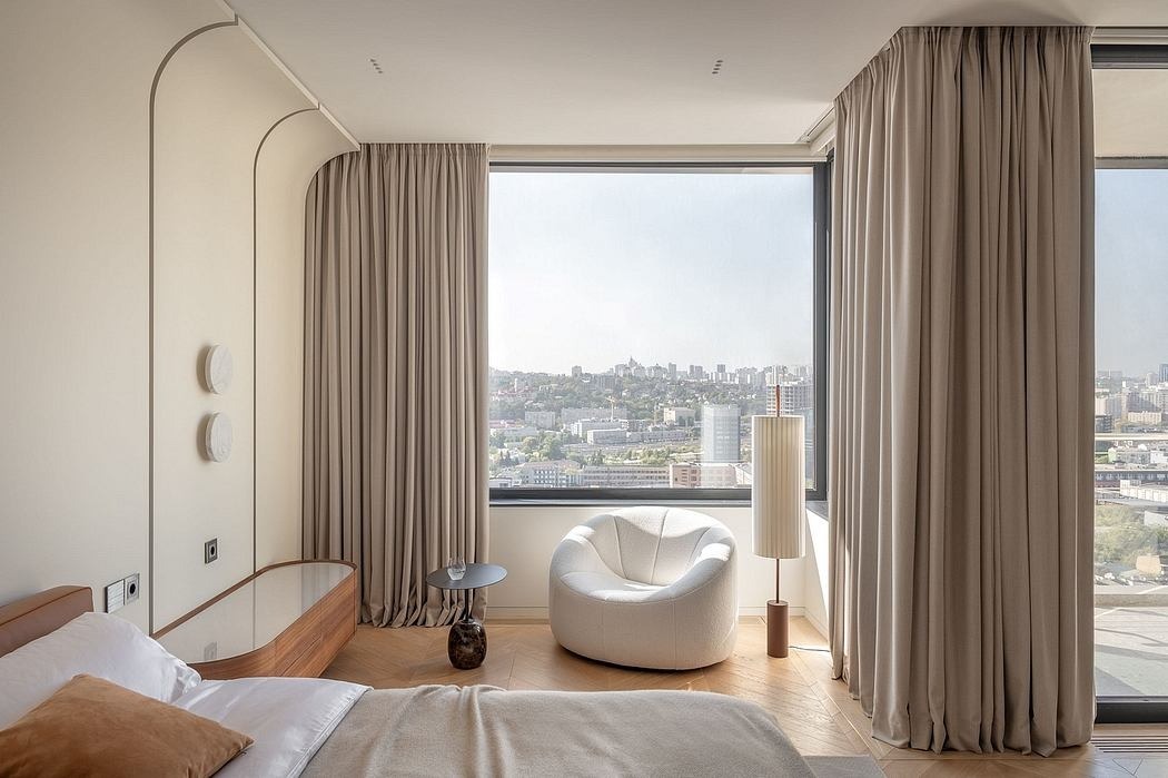 Modern fehér olvasófotel