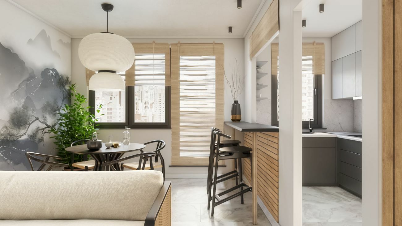 Japandi stílusú lakberendezés Salamon Enikő lakberendezőtől Japandi stílusú lakberendezés Salamon Enikő lakberendezőtől