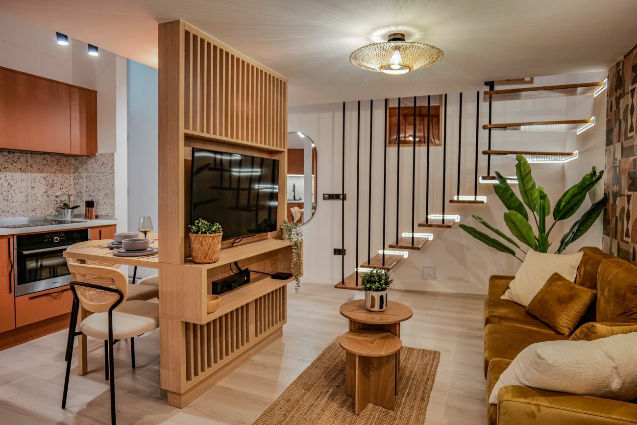 Kis alapterületű galériás lakás a Kertész utcában