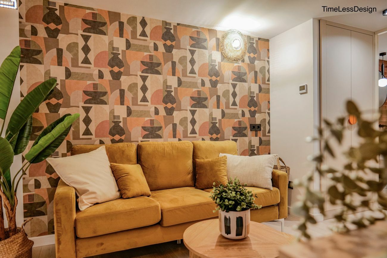 Modern mintás dekoratív tapéta