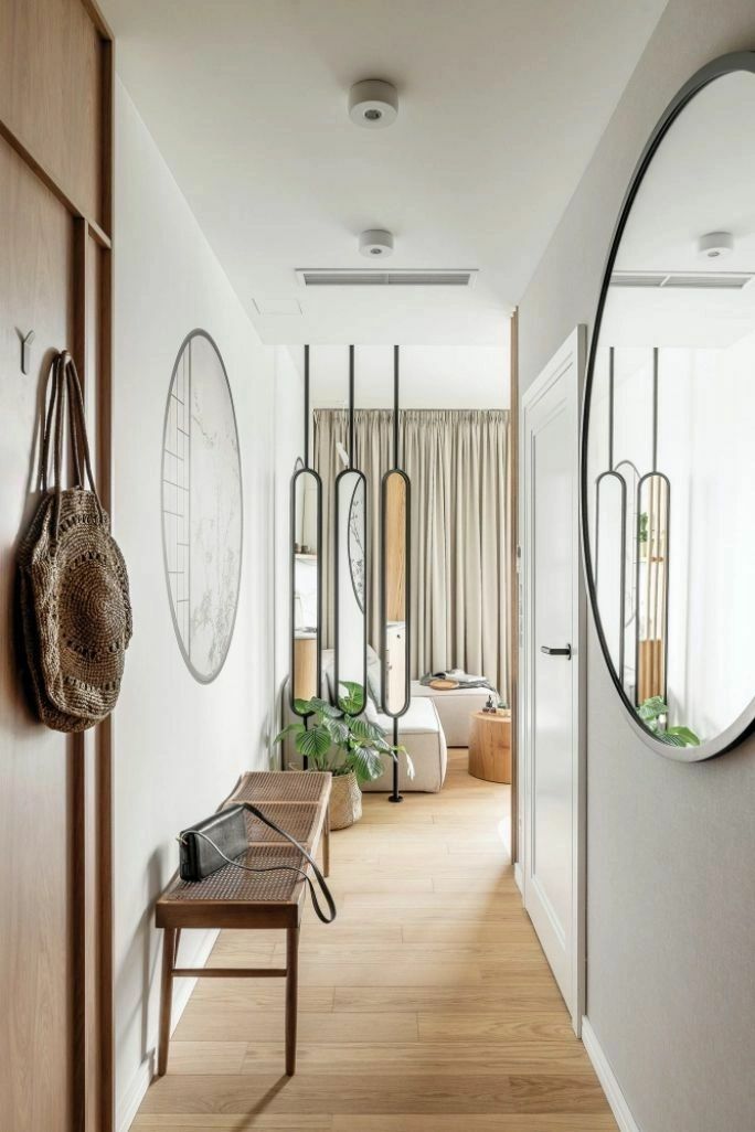 Előszobai pad fonott felülettel