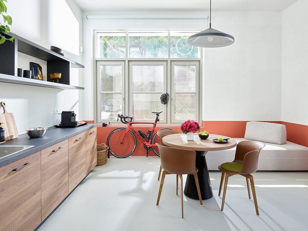 Kerékpártárolás a nappaliban