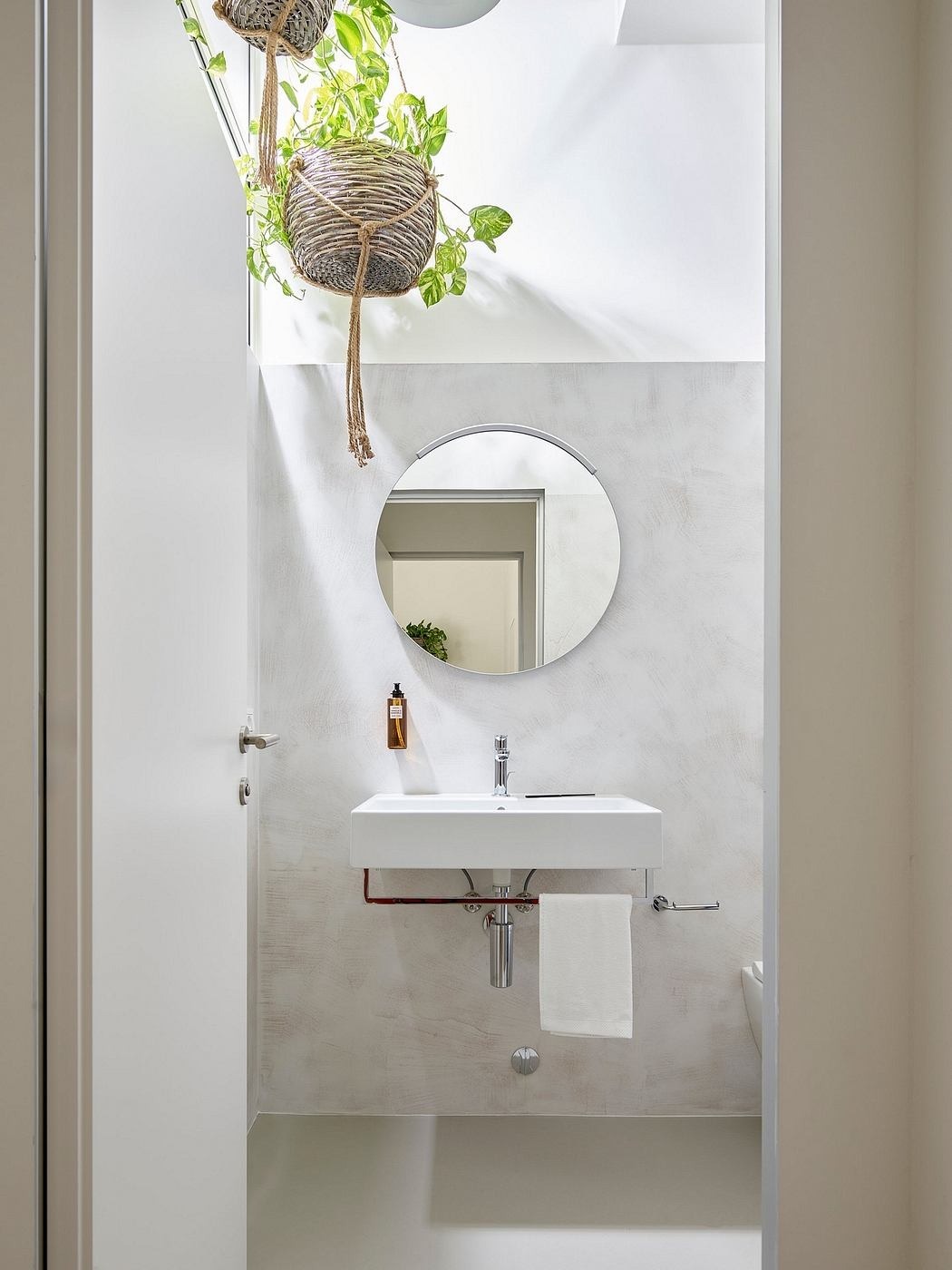 Modern simított beton falfelület