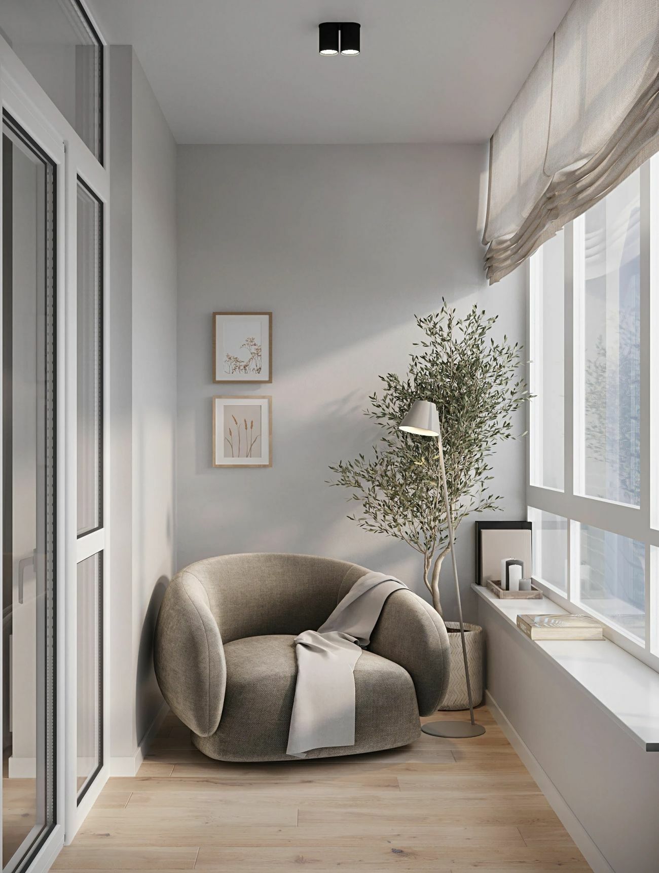 A loggia és a fotel