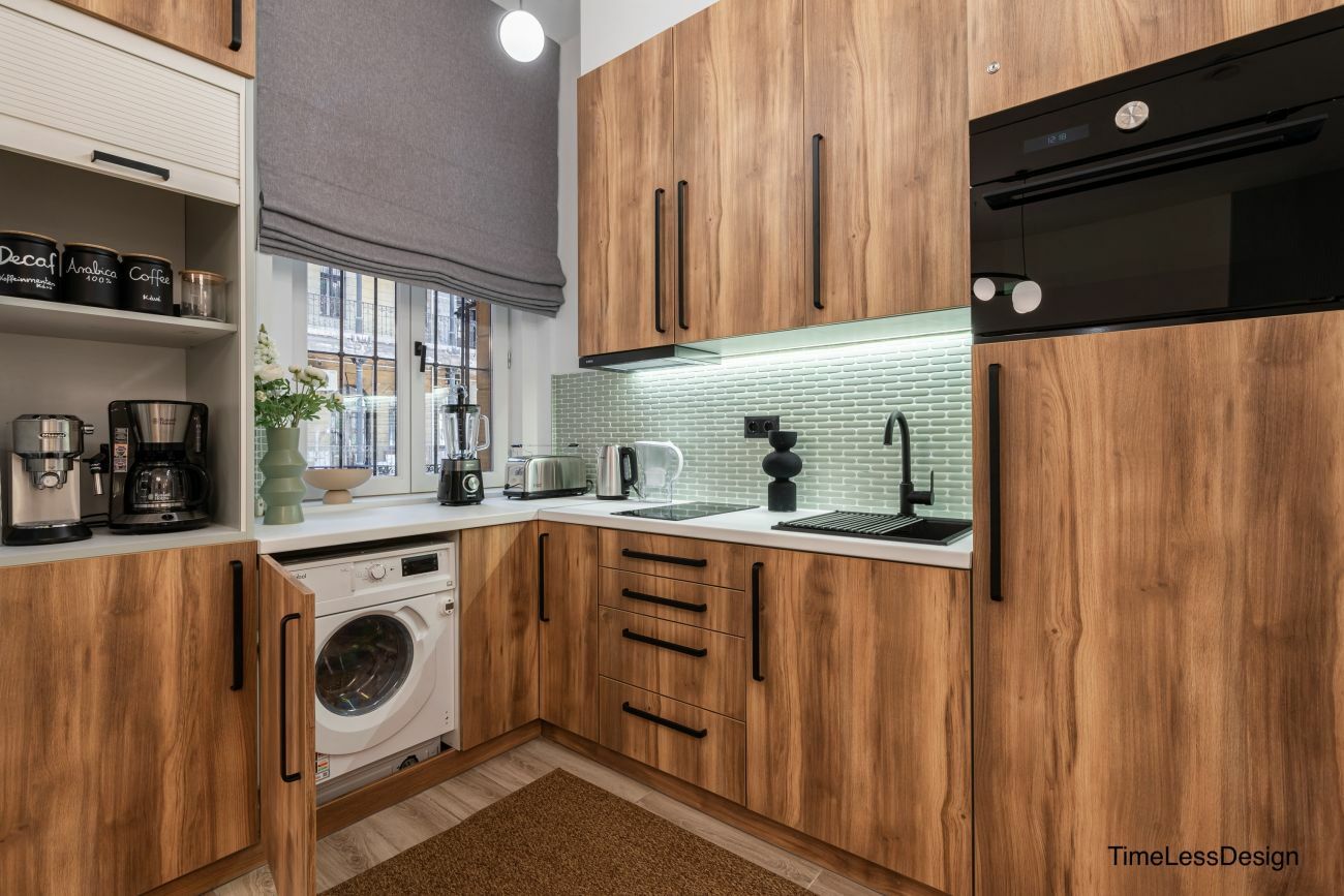 A konyhabútorba rejtett mosógép itt használható