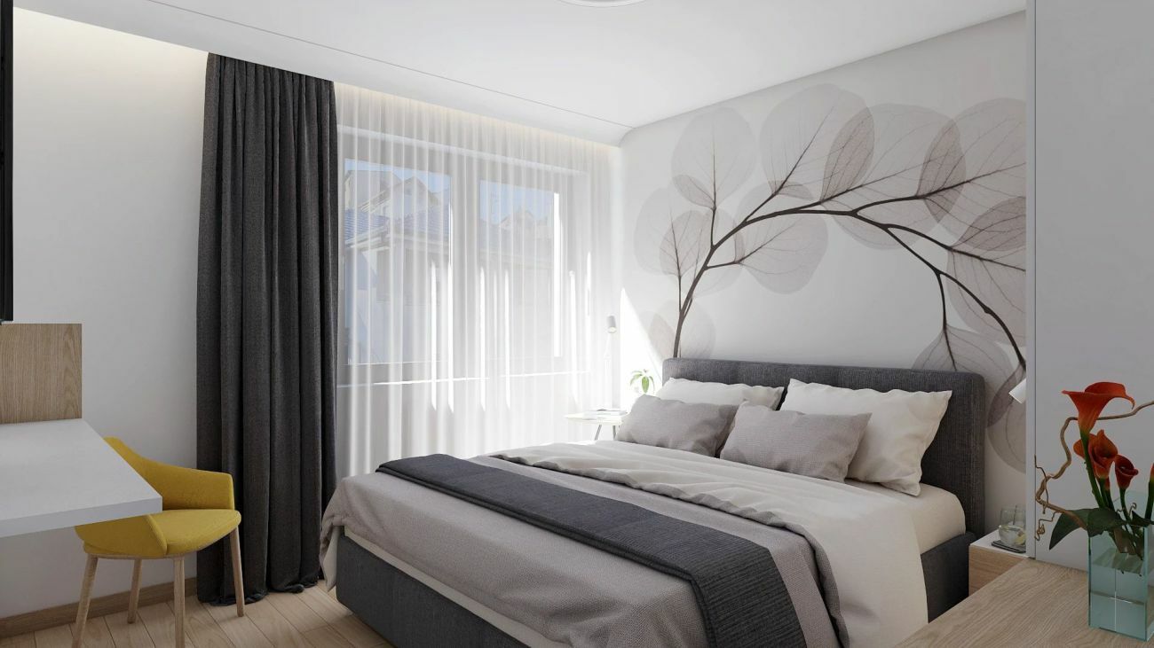 A nyugodt légkörű szülői hálószoba