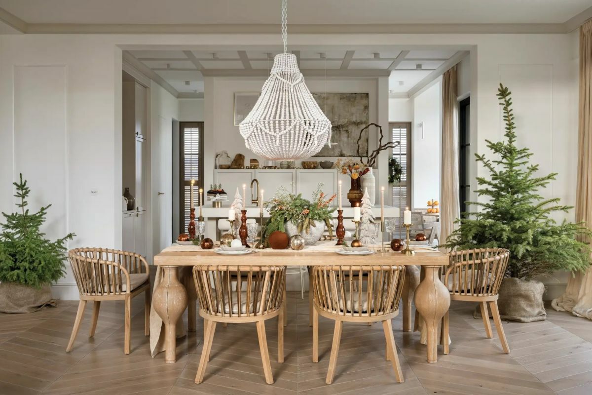 Tömörfa étkezőgarnitúra