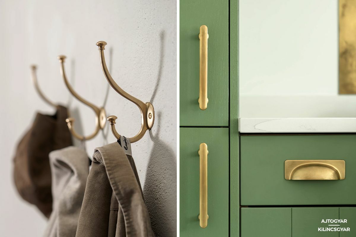 Konyhabútor fogantyúk és előszobai fogas
