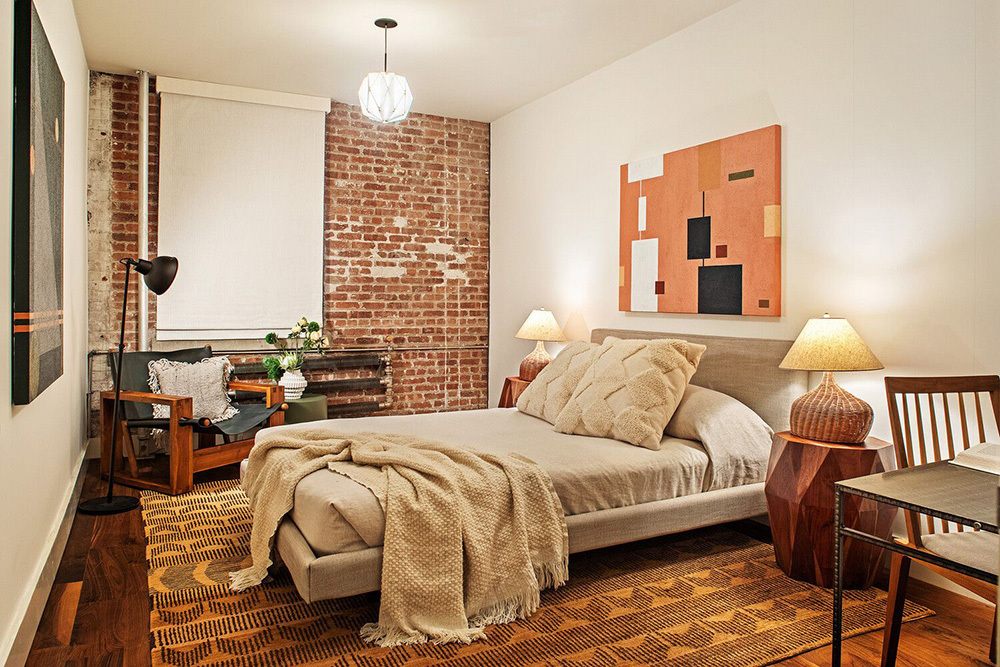 Téglafal dekoráció