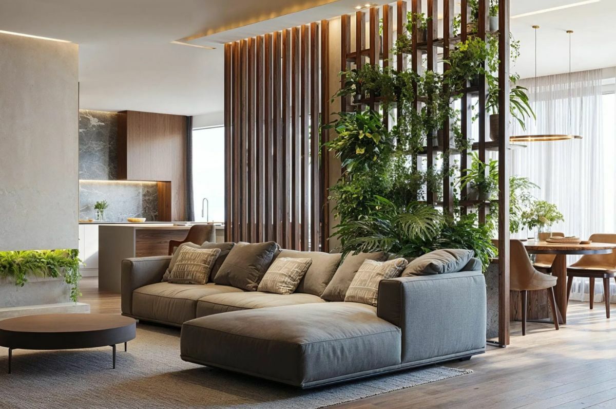 Térelválasztó nappali