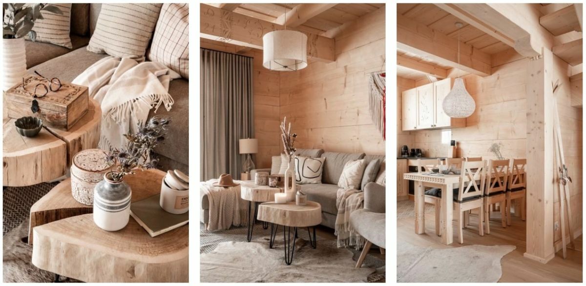 Natúr színű nappali