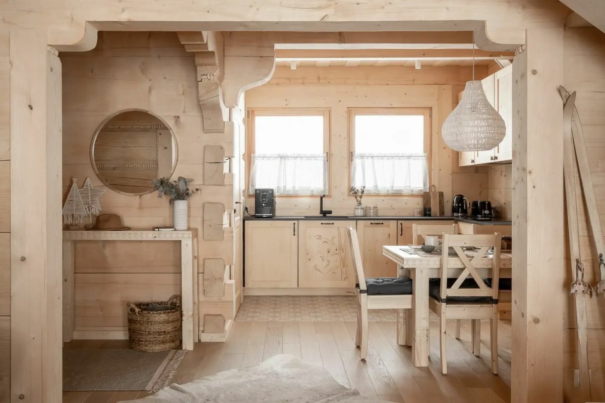 Natúr fa konyhabútor