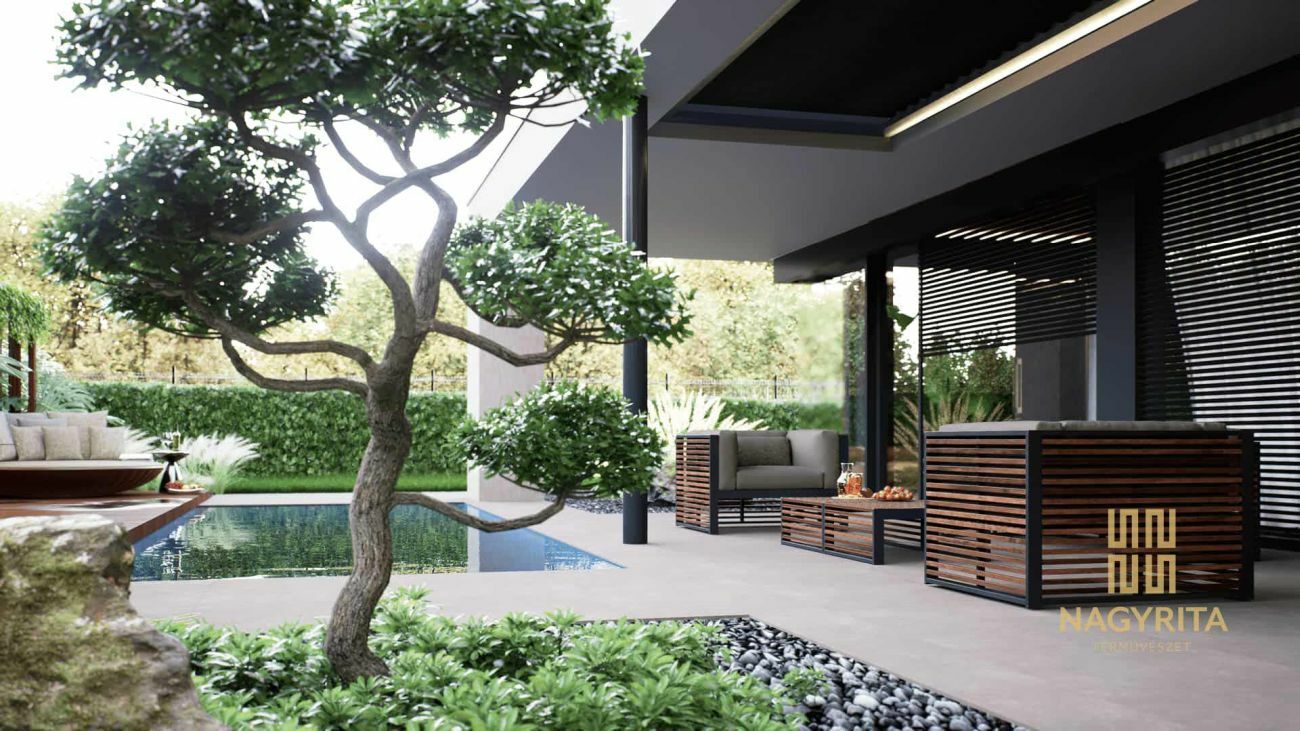 Belső udvar növényei