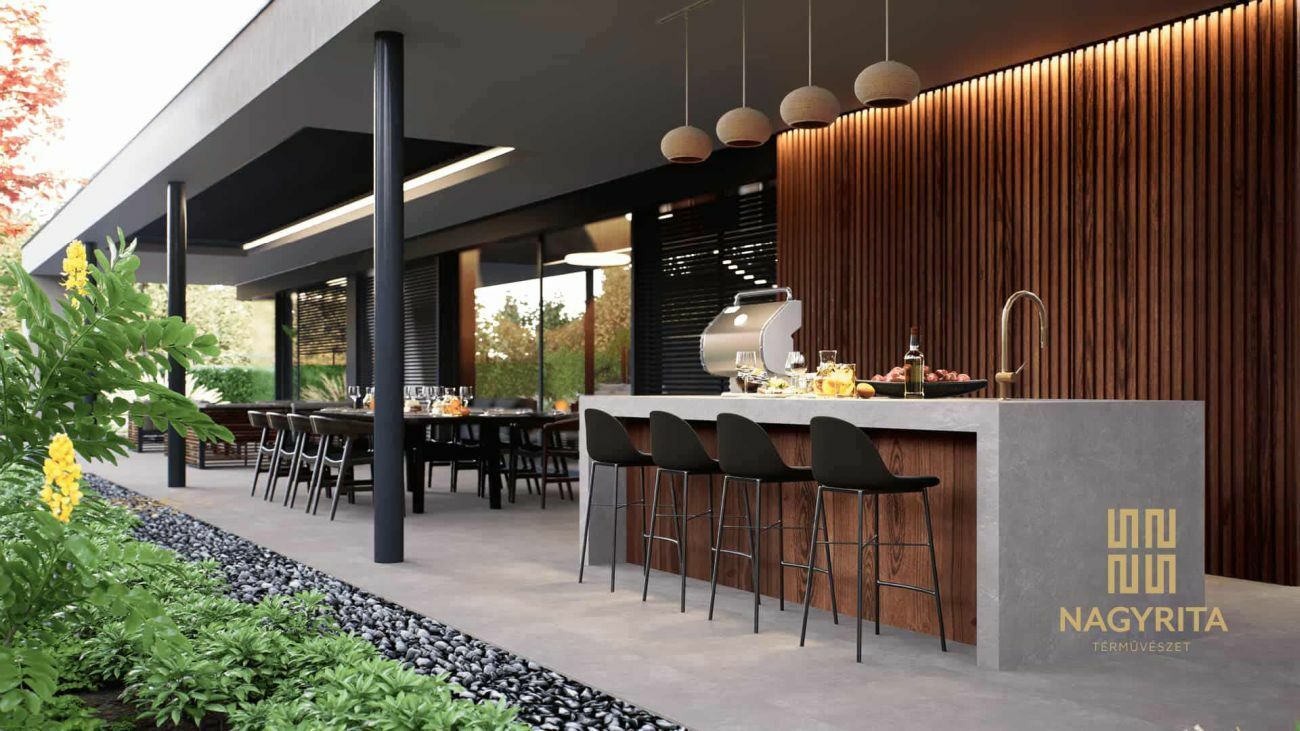 Karakteres kültéri konyha