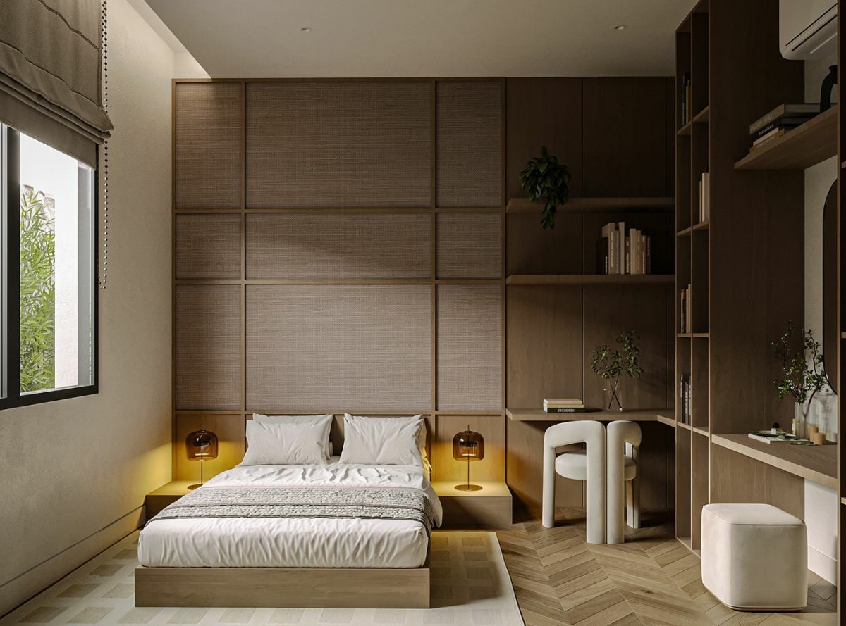 Hálószoba lakberendezés ötlet