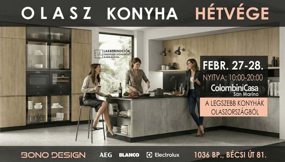 Olasz konyhabútor hétvége