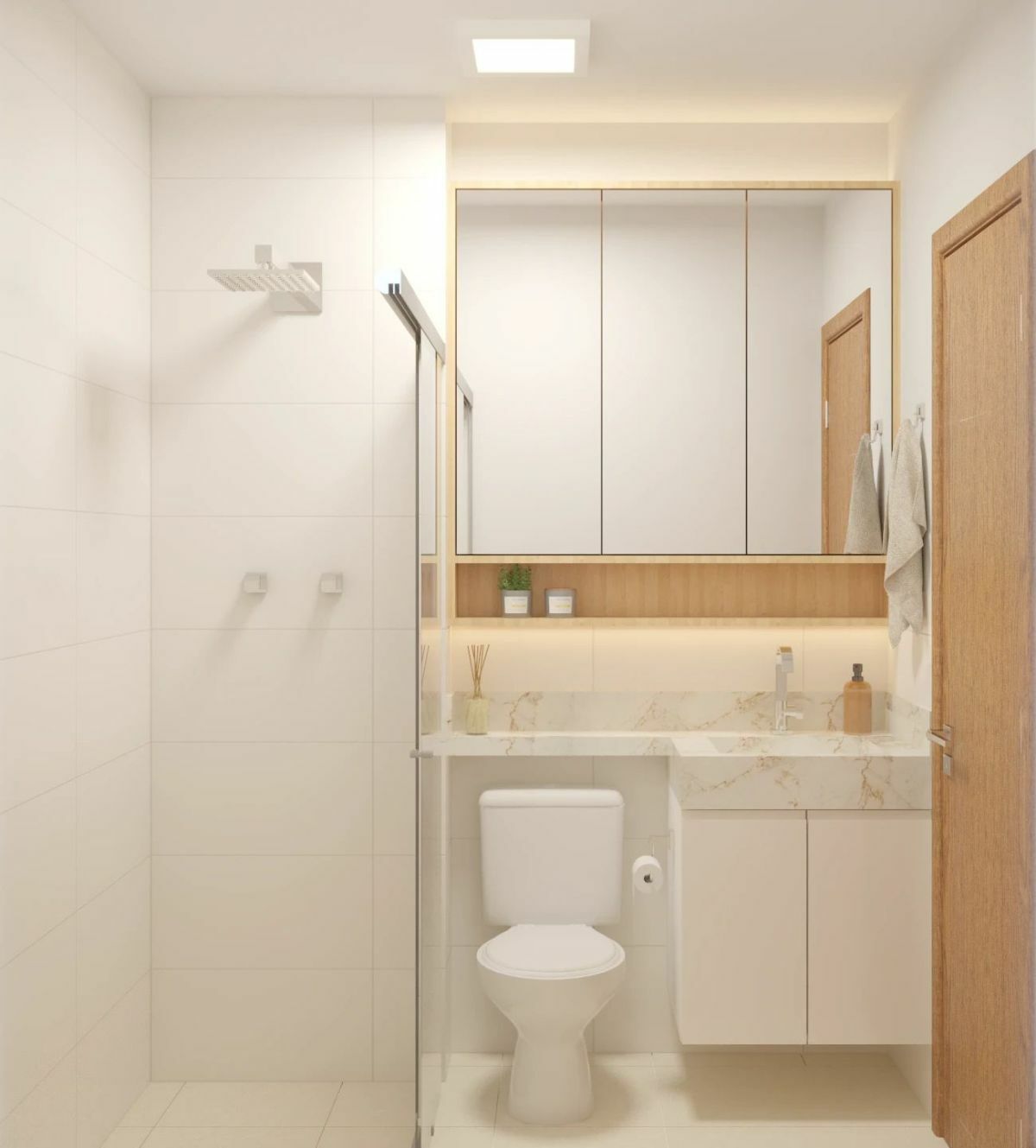 Kis zuhanyzós modó és wc