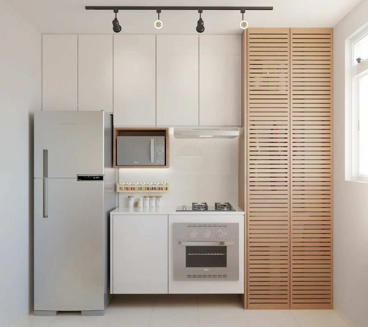 Lebegő konyhaszekrény elem és szekrény