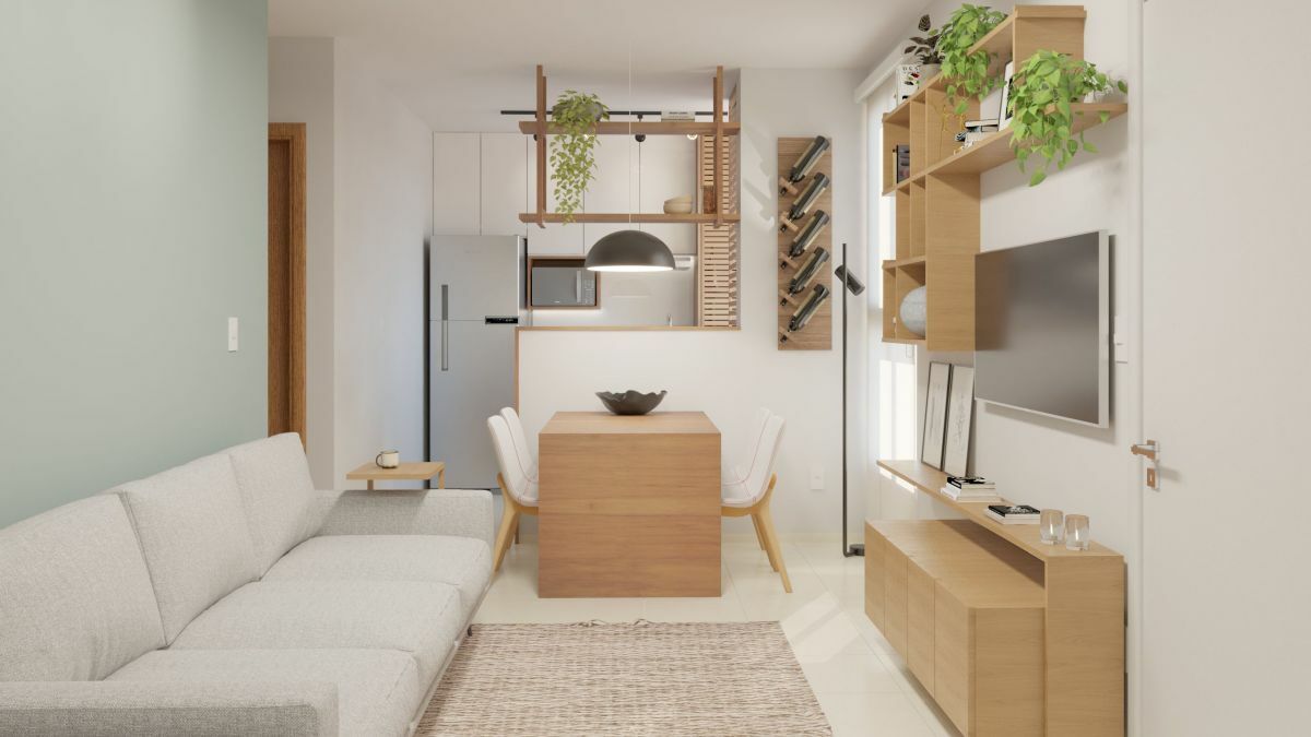 Kis négyszemélyes étkező