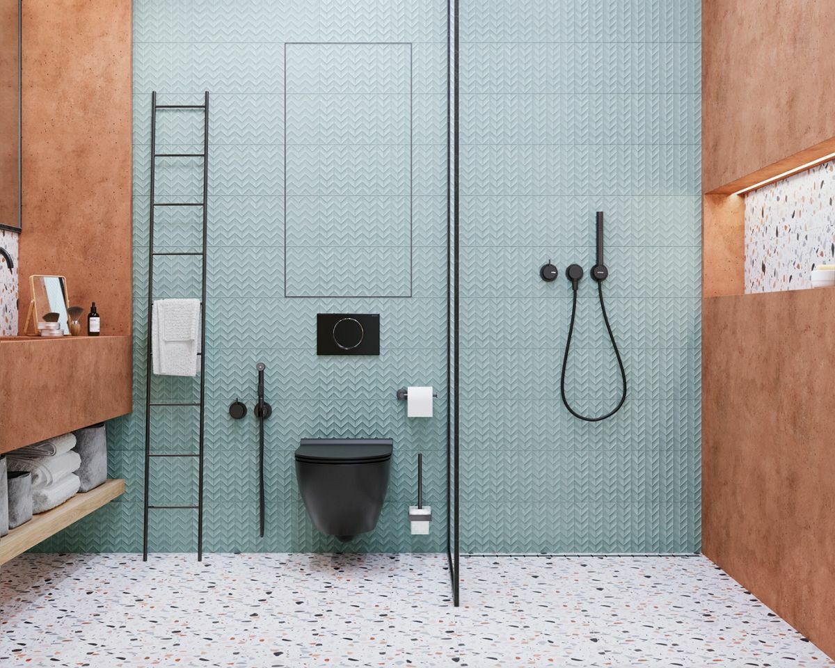 Türkiz fürdőszoba